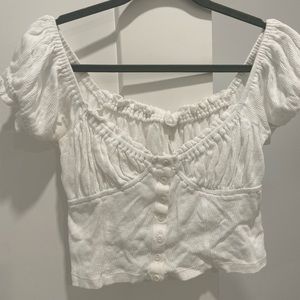 White free people top